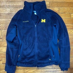Michigan Columbia Fleece Jacket